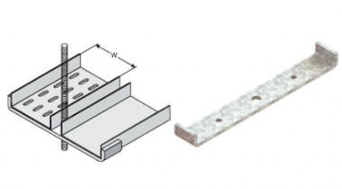 SOPORTE DOBLE PARA CANALETA